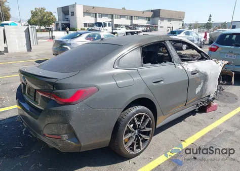 2023 BMW I4 Edrive40 из США, поврежденный, VIN WBY73AW03PFN49782